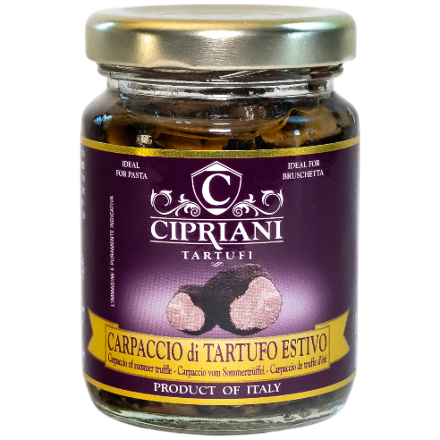 Carpaccio summer truffles