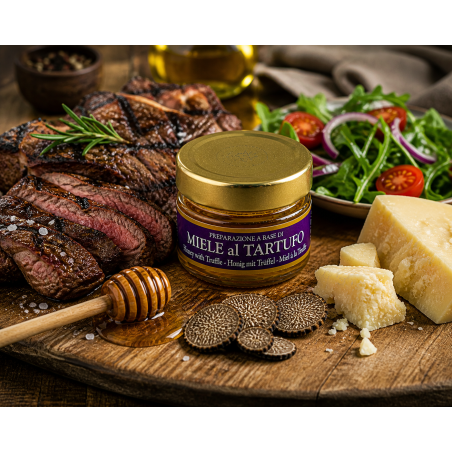 Acacia honey with truffle