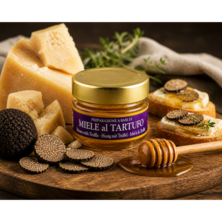 Acacia honey with truffle