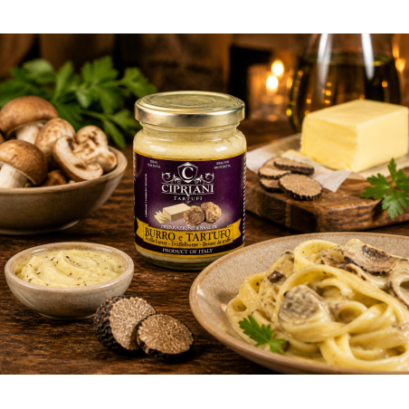 Butter with white truffle