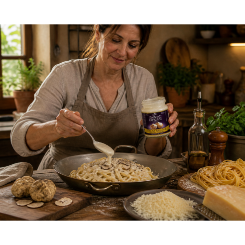 Panna e Tartufo Bianco