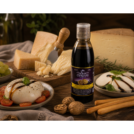 Balsamic vinegar cream with white truffle