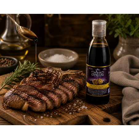 Crema di aceto balsamico con tartufo bianco
