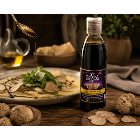 Balsamic vinegar cream with white truffle