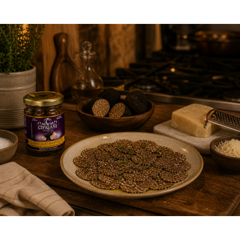 Carpaccio summer truffles