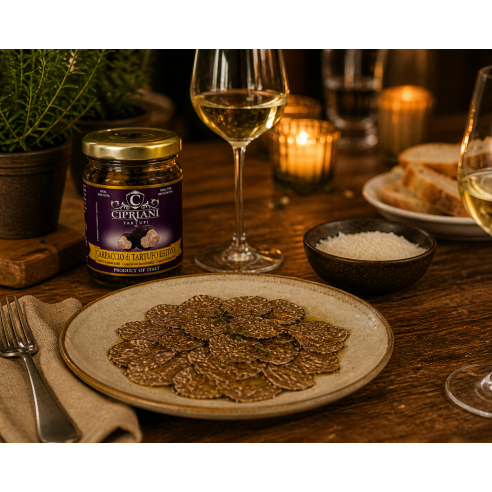 Carpaccio summer truffles