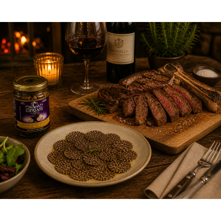 Carpaccio summer truffles