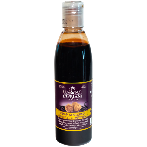 Balsamic vinegar cream with white truffle