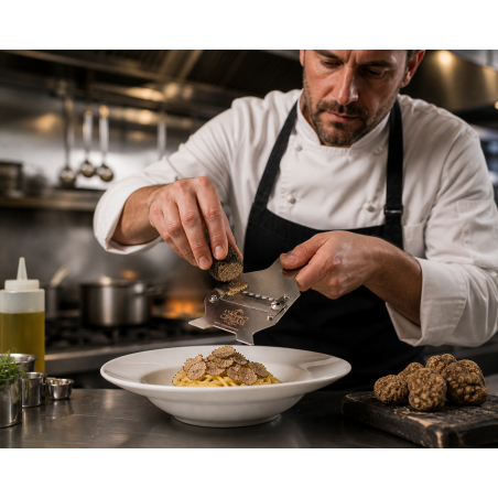 AffettaTartufi in acciaio inox professionale